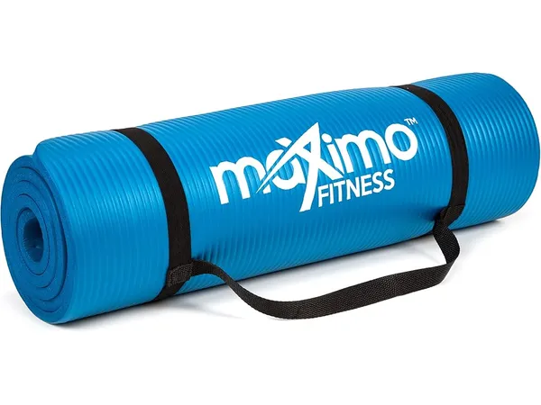 Maximo Fitness tapis d'exercice NBR extra épais 12 mm